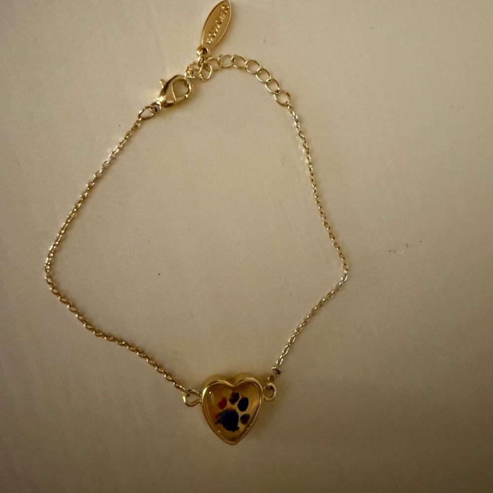 Dog Mom Heart Bracelet By DEMDACO